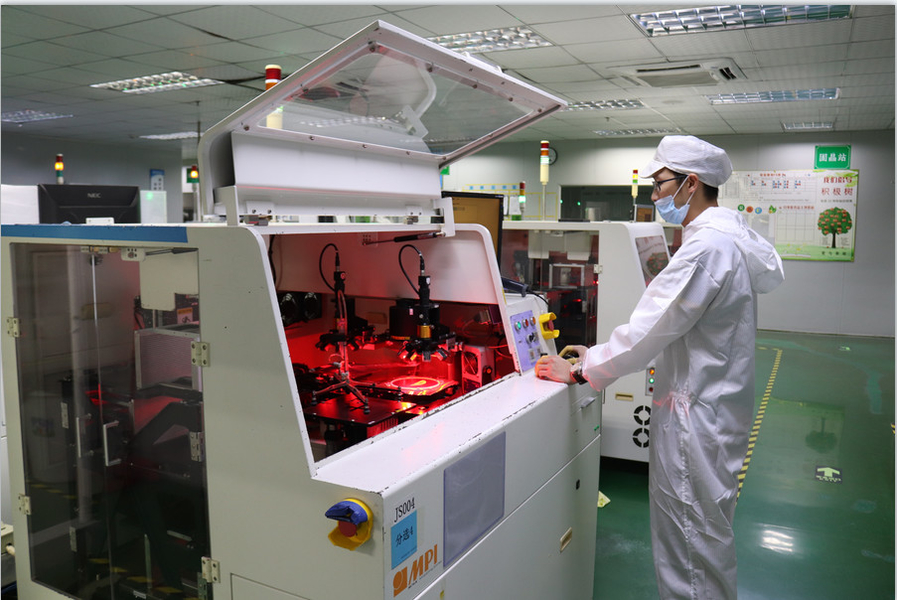 SHENZHEN WEERSOM OPTOELECTRONIC CO.,LTD производственная линия изготовителя