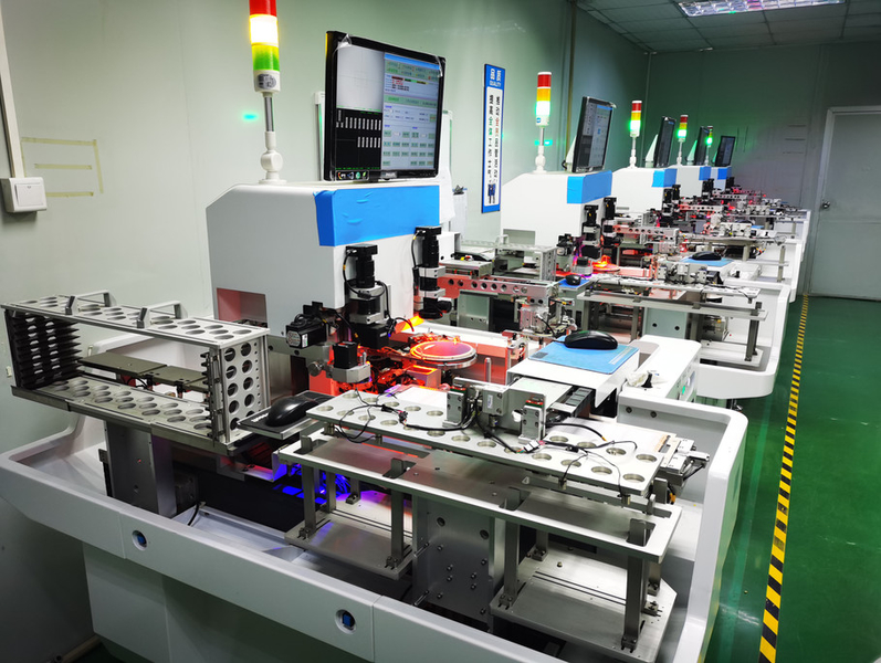 SHENZHEN WEERSOM OPTOELECTRONIC CO.,LTD производственная линия изготовителя